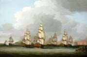 destruction of the american fleet at penobscot bay